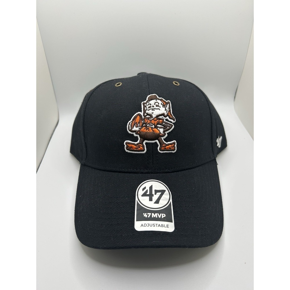 Carhartt x '47 Brand Cleveland Browns Black Team MVP Brownie Elf Adjustable Hat